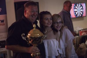 Colin Lloyd the Norwich Charity Darts Masters Champion 2017